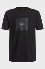 HUGO BOSS Tee Logo Rib 10270342 01001