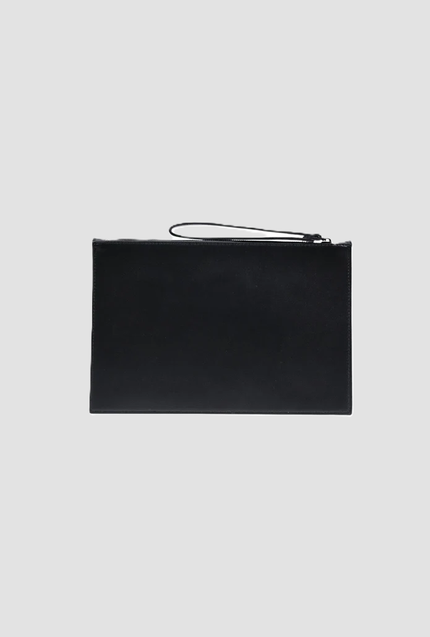 Pochette wings blue unisex nero 