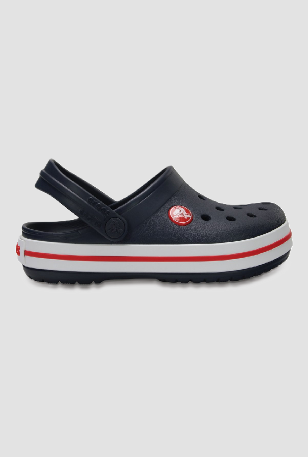 Ciabatte Crocband Clog K bambino navy-rosso CR.207006NARD CROCS