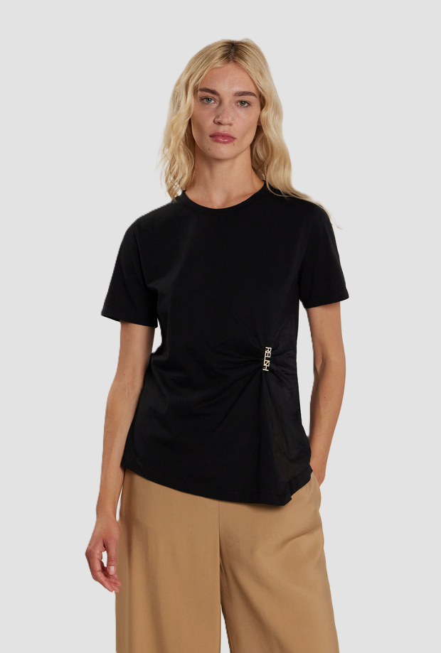T-shirt Firsty donna nero 