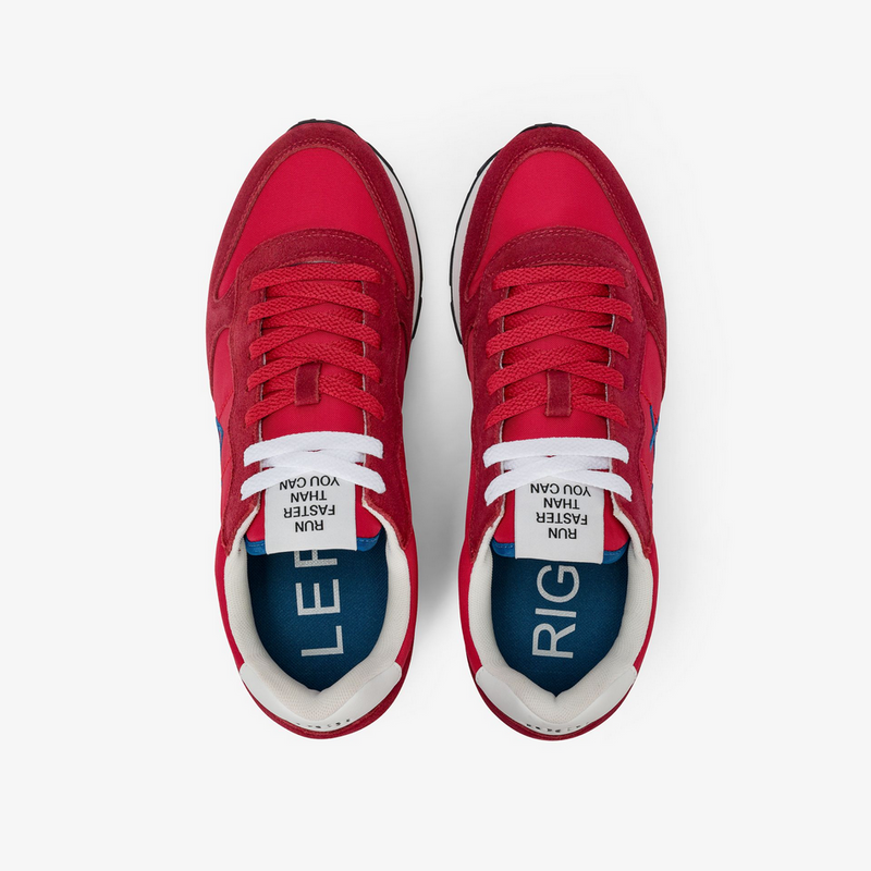 Scarpe uomo colore rosso 